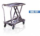 Bishamon Stainless Mobile lift table